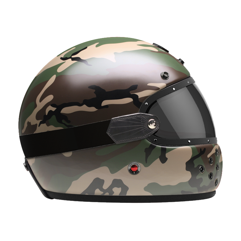 Full_Face Camouflage_Green_Visor_Dark