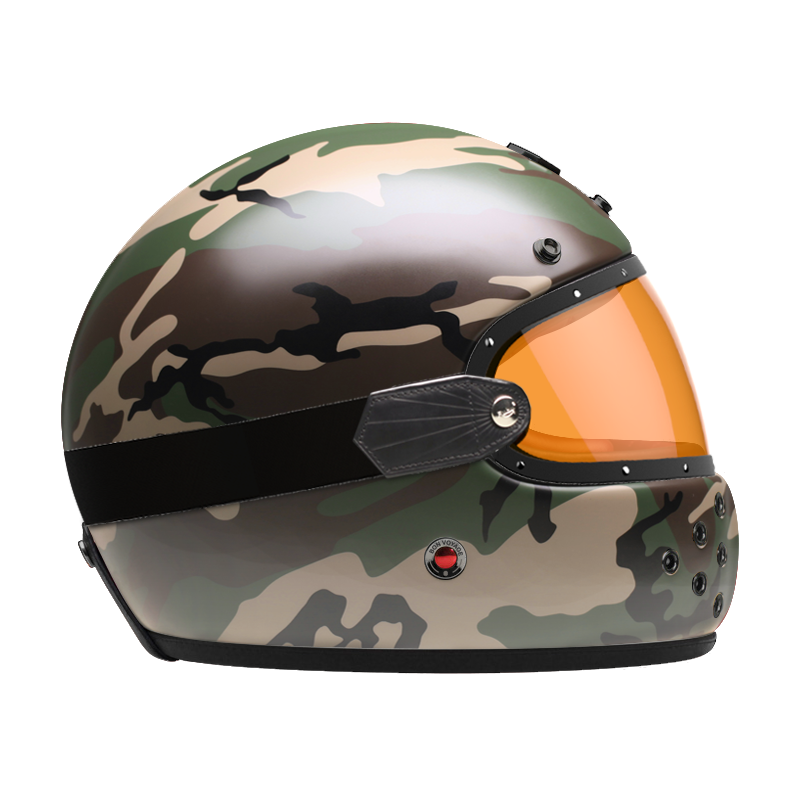 Full_Face Camouflage_Green_Visor_Yellow