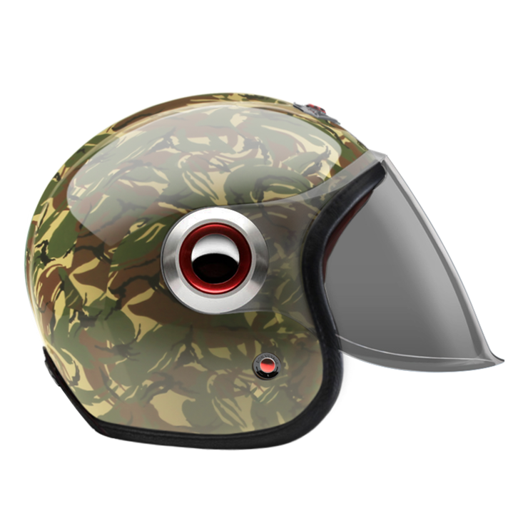 Jet Camouflage Thai-helmet-side-Light smoke