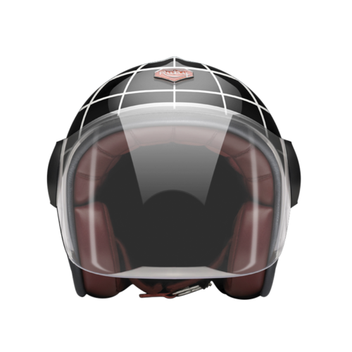 Jet Greenwich-helmet-front clear smoke