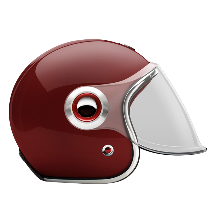 Jet Herold-helmet-side clear smoke