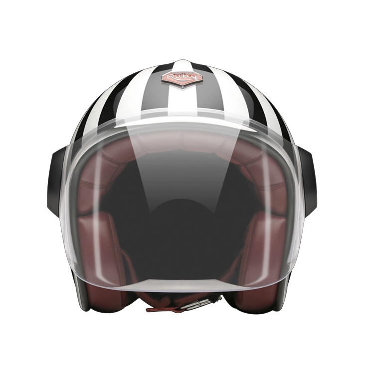 Jet Shinjuku-helmet-front-clear smoke