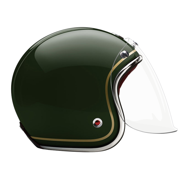 Open Face Auteuil-helmet-side-clear smoke