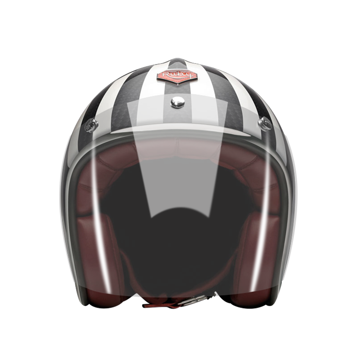 Open_Face_Aoyama_helmet_front_Transparent