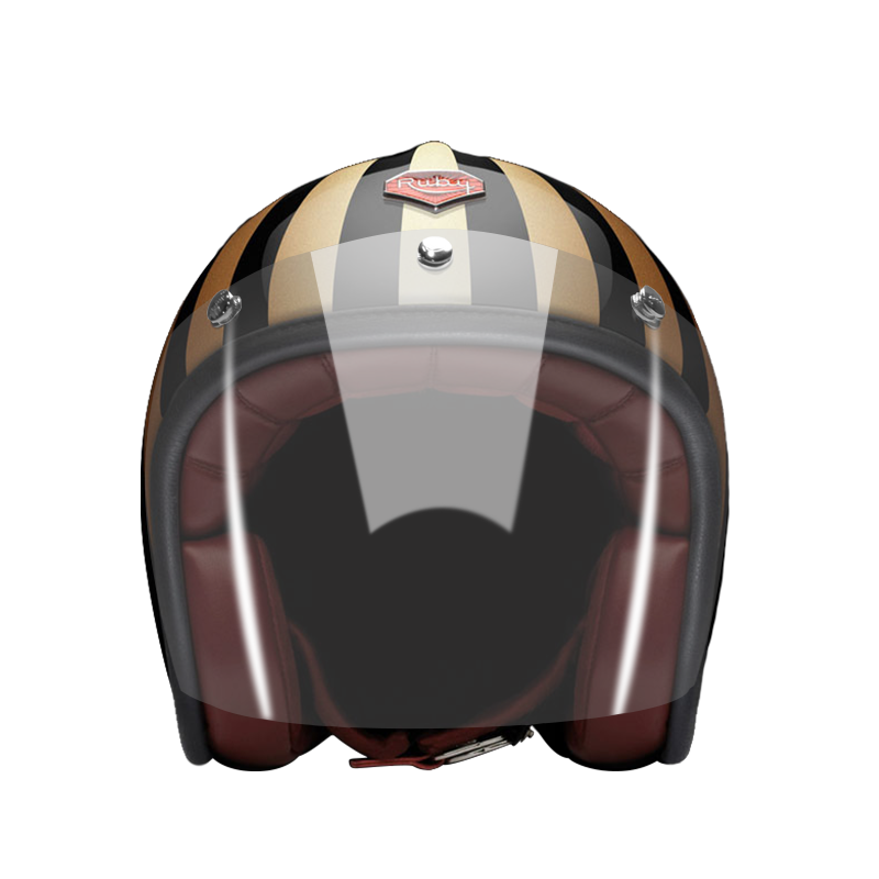 Open_Face_Harajuku_helmet_front_Transparent